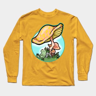 Frog and mushroom Long Sleeve T-Shirt